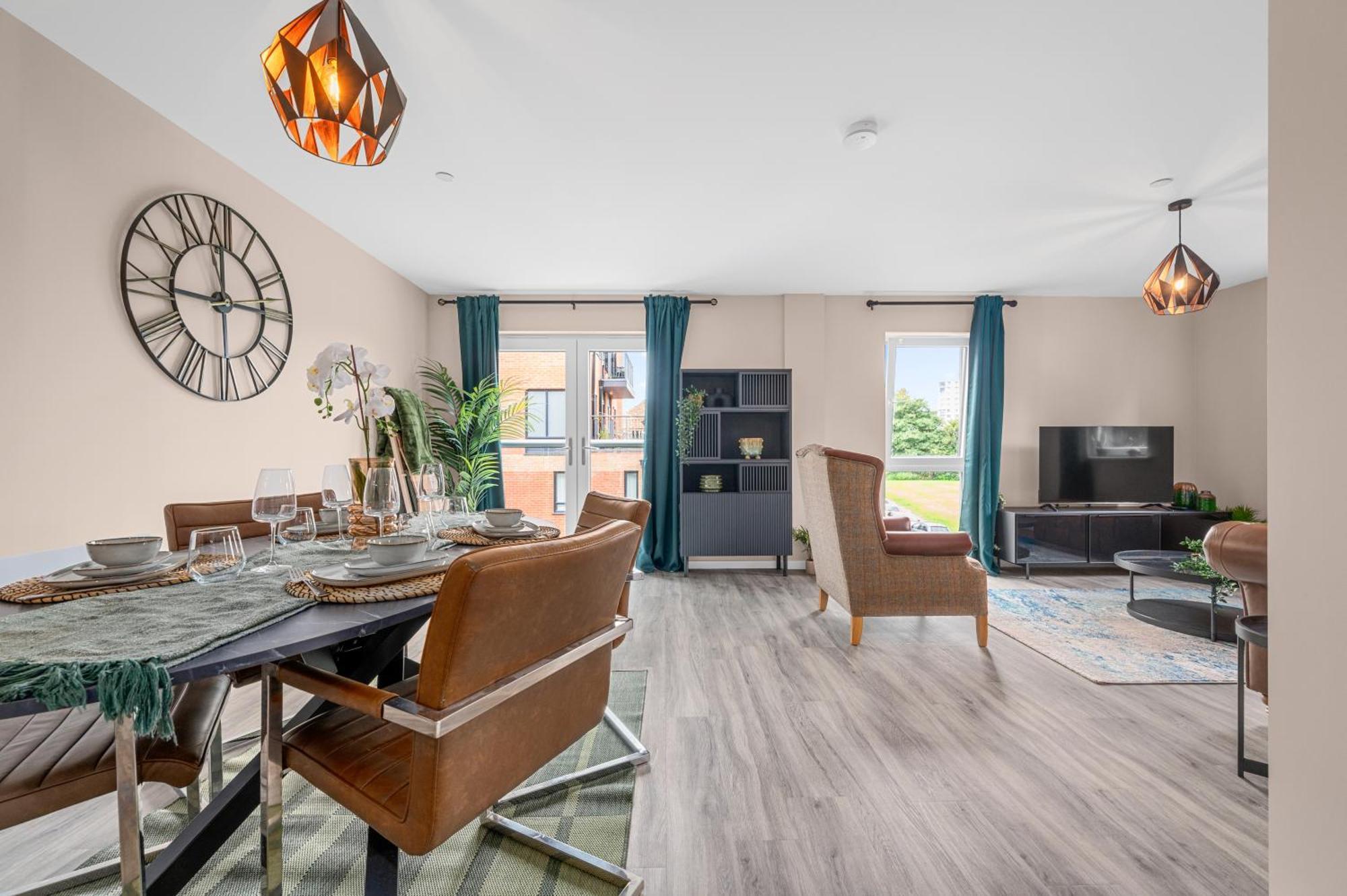 2 Bed Flat Manchester City Exterior photo